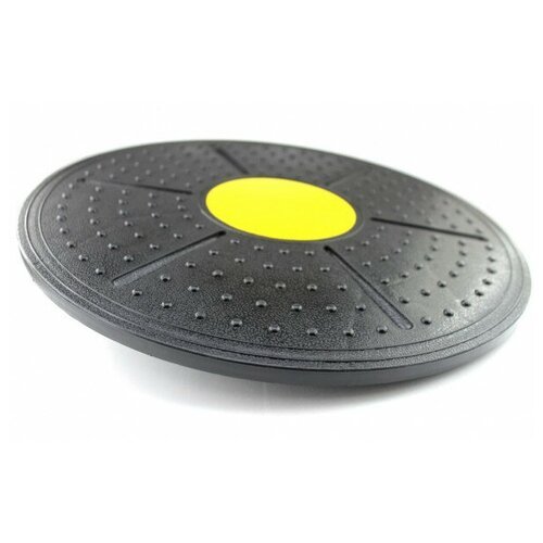 Желтый балансировочный диск для йоги SP2086-252