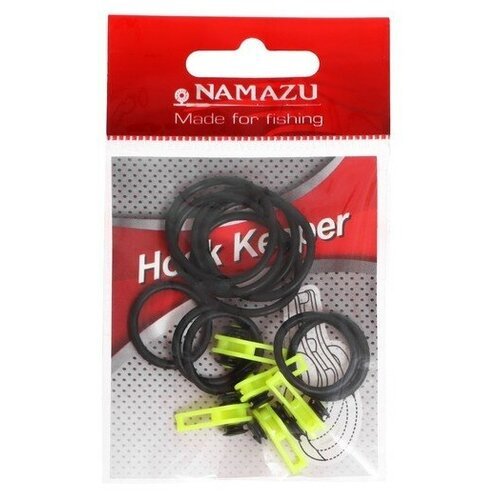 Держатель крючка Namazu Hook Keeper, пластик, 5 шт.