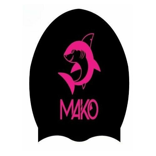 Шапочка для плавания Mako Shark Black