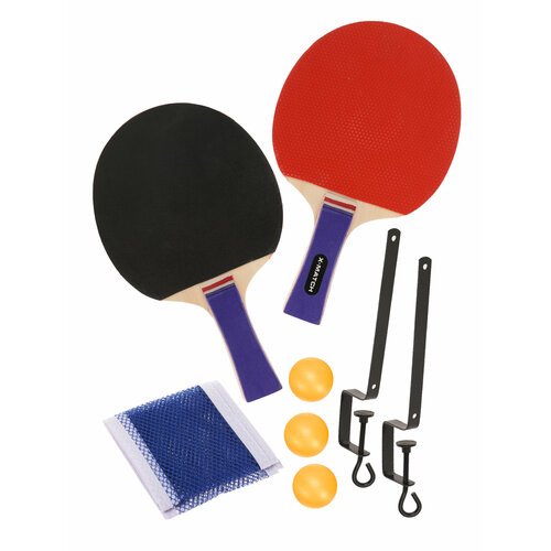 Набор для настольного тенниса ракетки 2 шт, шарики 3 шт, сетка 170 см + крепления