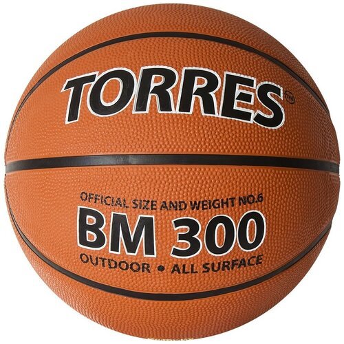 Мяч баскетбольный Torres BM300 арт. B02016 р.6