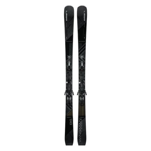 Горные лыжи с креплениями Elan Wingman 86 Black Edition (23/24), 172 см