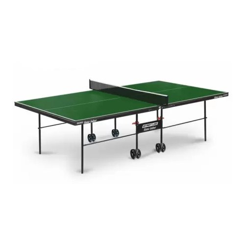Теннисный стол StartLine Game Indoor с сеткой зеленый
