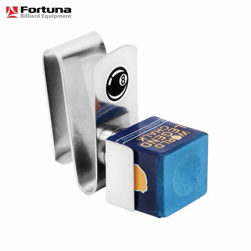 Держатель для бильярдного мела Fortuna Standard Magnetic, магнитный, блистер, 1 шт.
