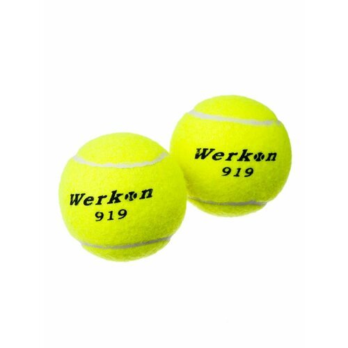Мяч для большого тенниса Mr.Fox Werkon, 2 шт