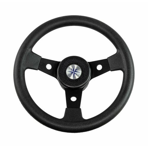 Рулевое колесо DELFINO обод и спицы черные д. 310