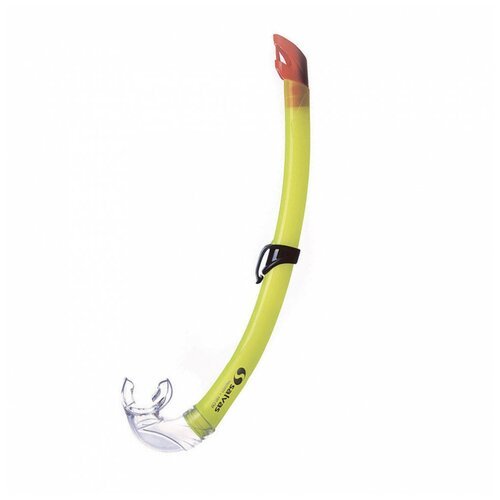 Трубка плавательная Salvas Flash Junior Snorkel, DA301C0GGSTS, р. Junior, желтый