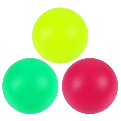 ONLYTOP Набор мячей для детского бадминтона ONLYTOP, 3 шт, цвет микс