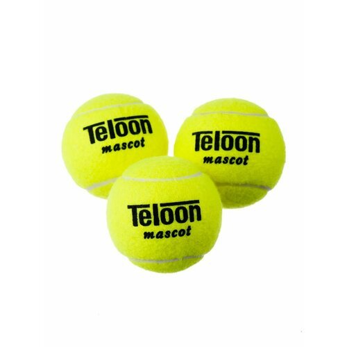 Мяч для большого тенниса Estafit Teloon 3 шт