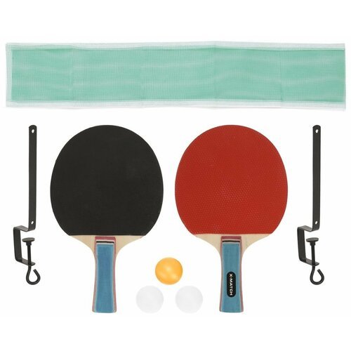 Набор д/наст. тенниса X-Match, ракетки 2 шт, шарики 3 шт, сетка+ крепл.